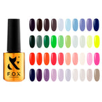 F.O.X Spectrum 121-160, 7 ml set + Free Nail Tips