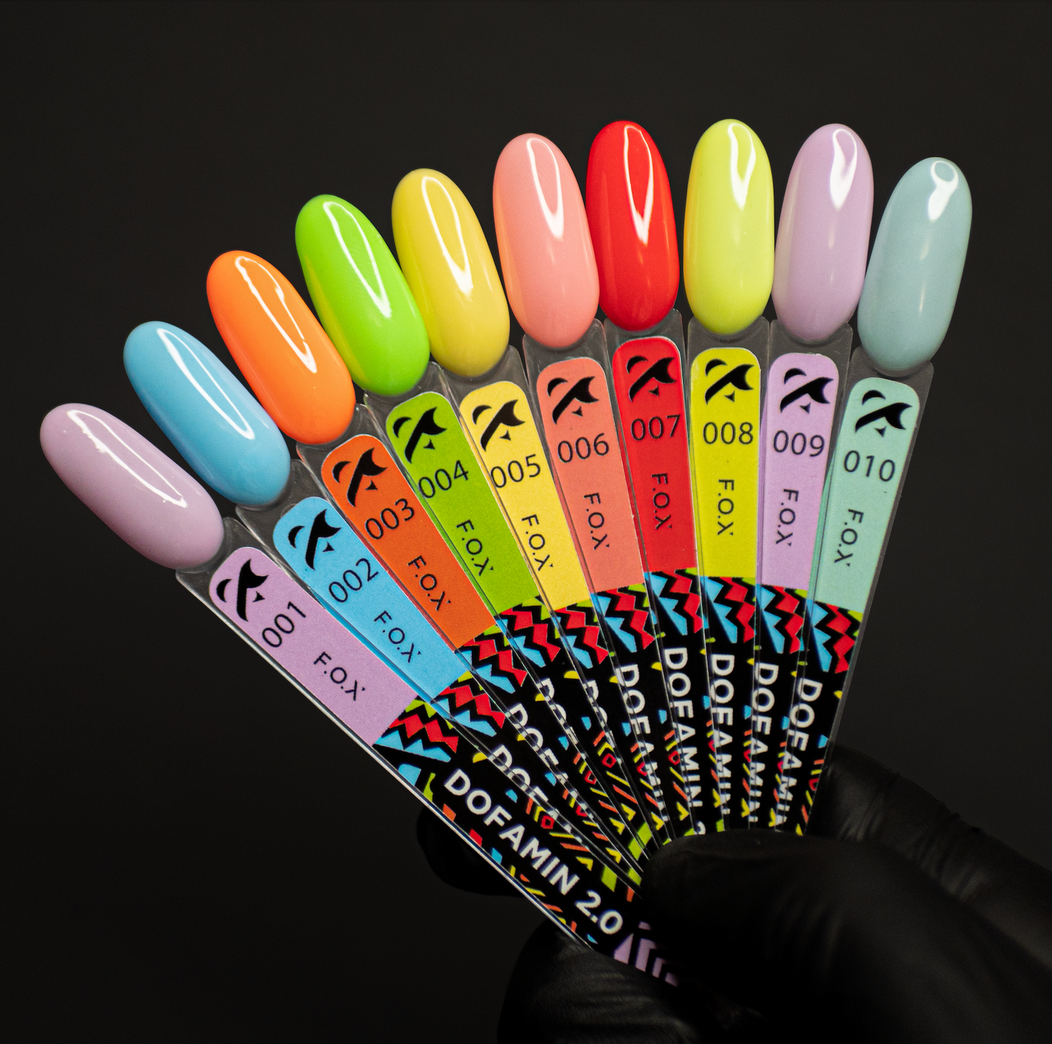 F.O.X Dofamin 2.0 — Nail tips (set of 10)