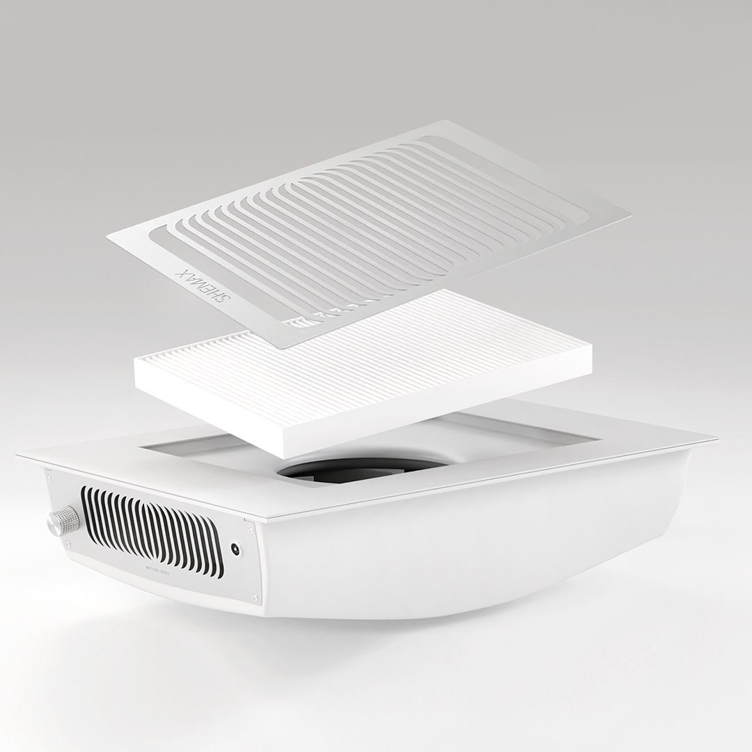New Shemax Style V-Pro — Built-in table Professional nail dust collector