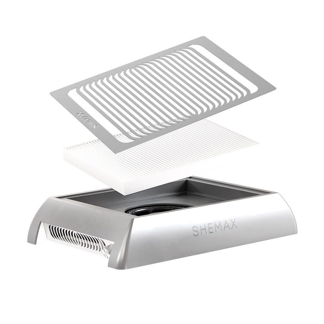 New Shemax Style X-Pro Gray — Professional manicure nail dust collector