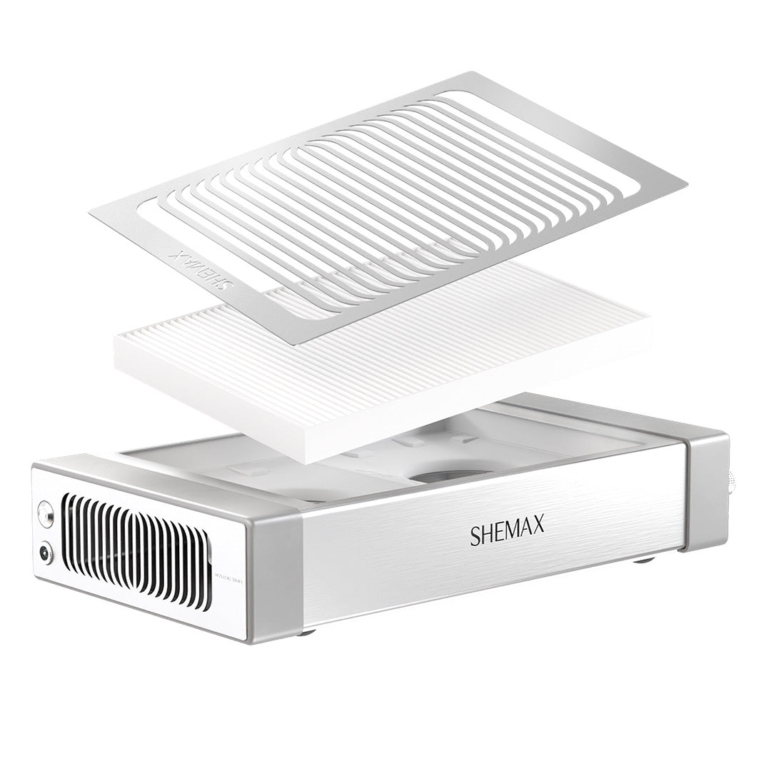 New Shemax Style Pro Gray — Professional manicure nail dust collector