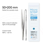 MicroStop Dry Heat Sterilization Pouches with class 4 indicator 50x200 mm (100 pcs)