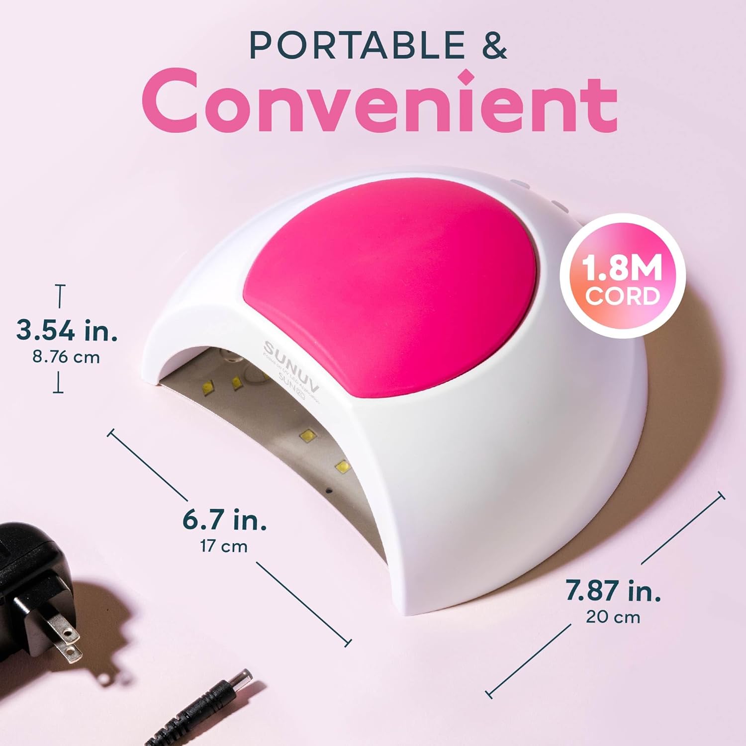 Original SUNUV SUN2C UV LED Nail Lamp 48W