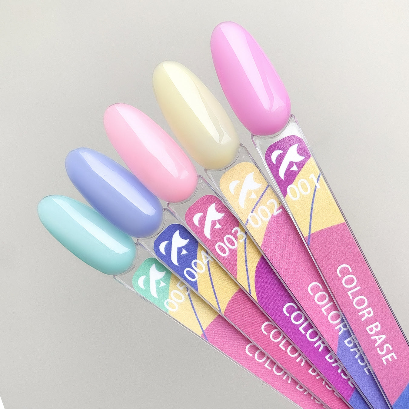 F.O.X Color Base — Nail tips (set of 5)