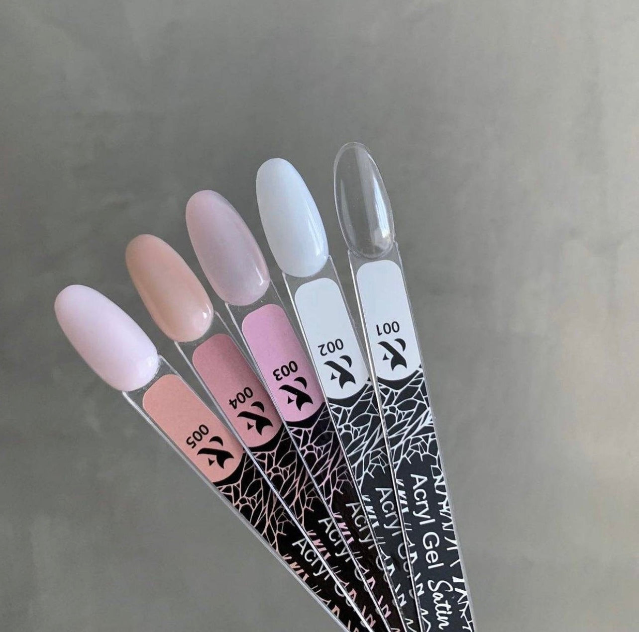 F.O.X Acryl Gel Satin — Nail tips (set of 5)