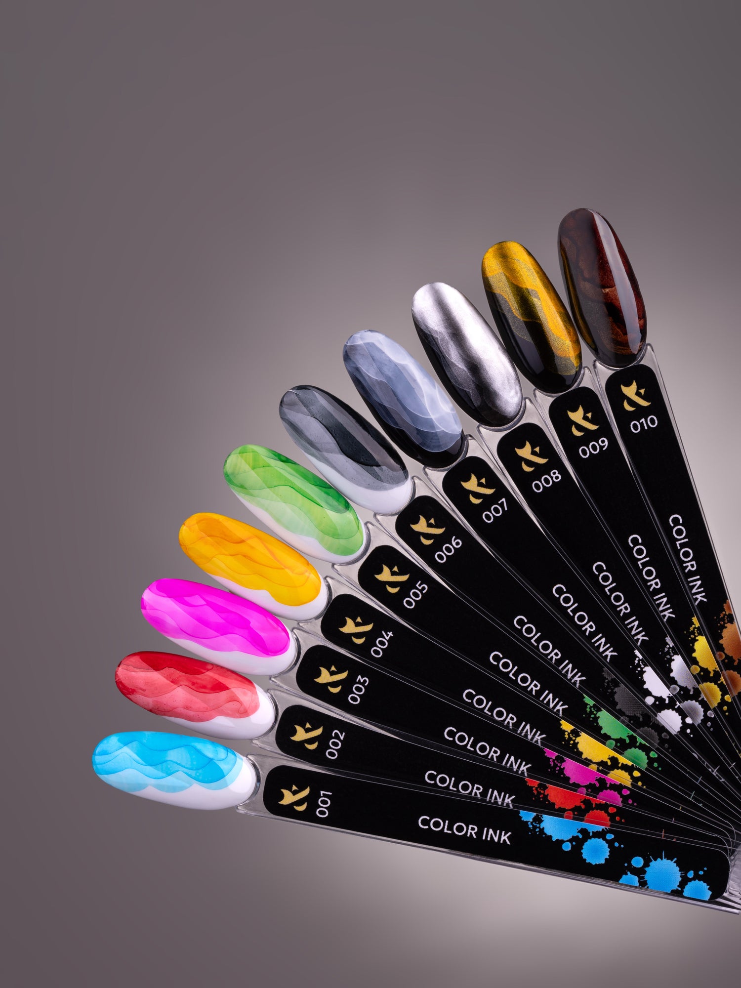 F.O.X Color Ink — Nail tips (set of 10)