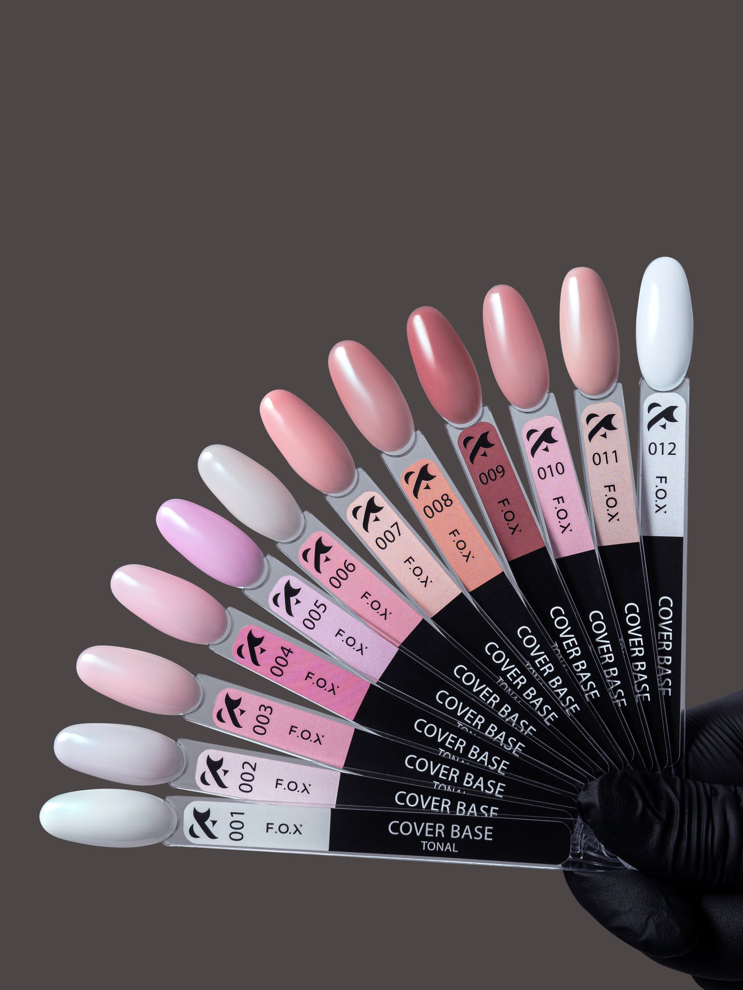 F.O.X Tonal Cover Base — Nail tips (set of 12)