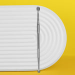 Staleks Cosmetology double-ended spoon EXPERT 20 TYPE 1 (Uno and oval with 15 holes)