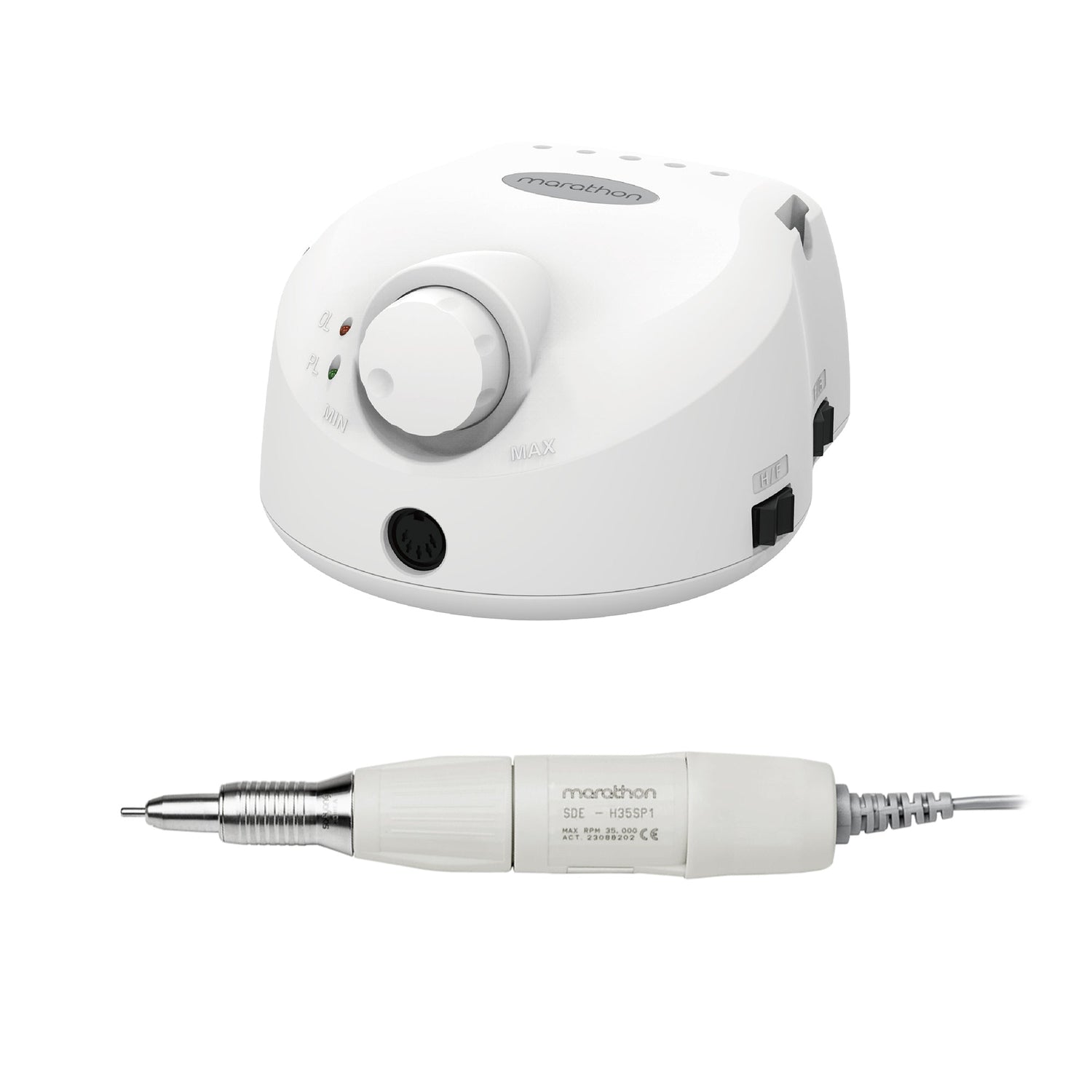 Saeyang ESCORT II PRO +H35SP1 35k RPM — Original E-File Nail Drill Machine