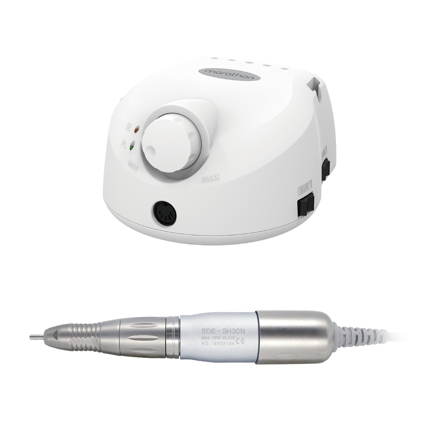 Saeyang ESCORT II PRO +SH30N 30k RPM — Original E-File Nail Drill Machine