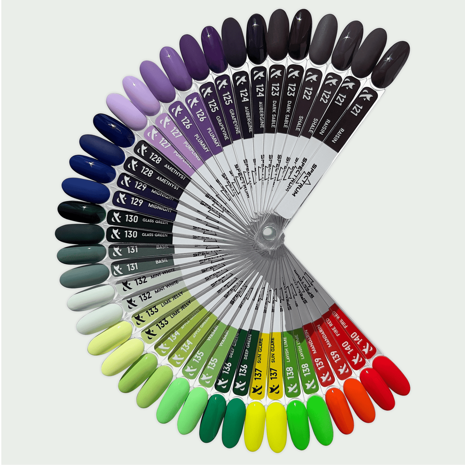 Spectrum — Nail tips 001-160 (set of 160)