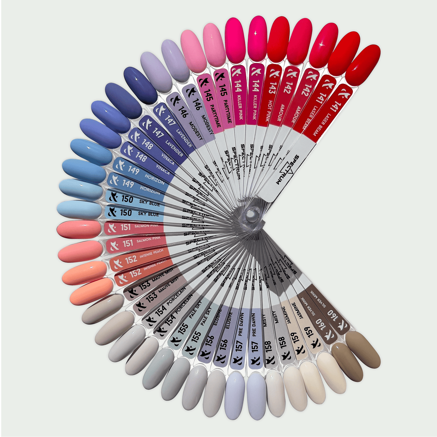 Spectrum — Nail tips 001-160 (set of 160)