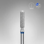 Staleks Diamond nail drill bit "rounded cylinder" blue, 2.5 mm