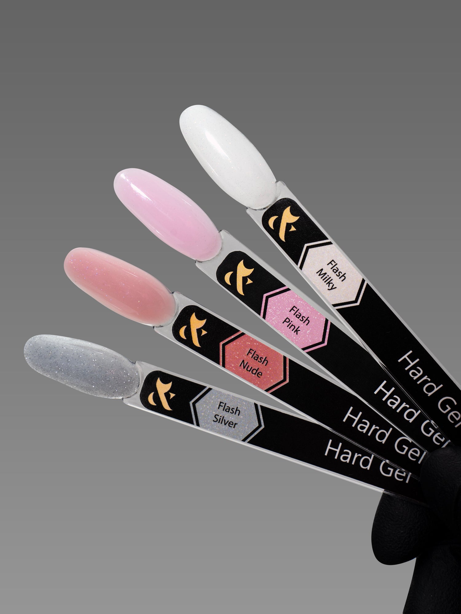 F.O.X Hard gel Flash — Nail tips (set of 4)