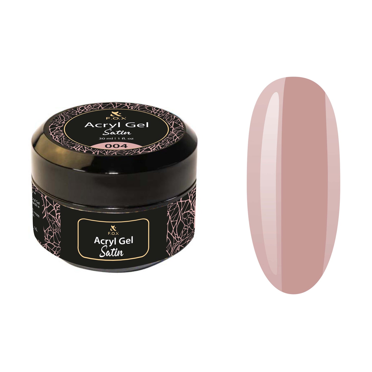 F.O.X Acryl Gel Satin 004, 30 ml