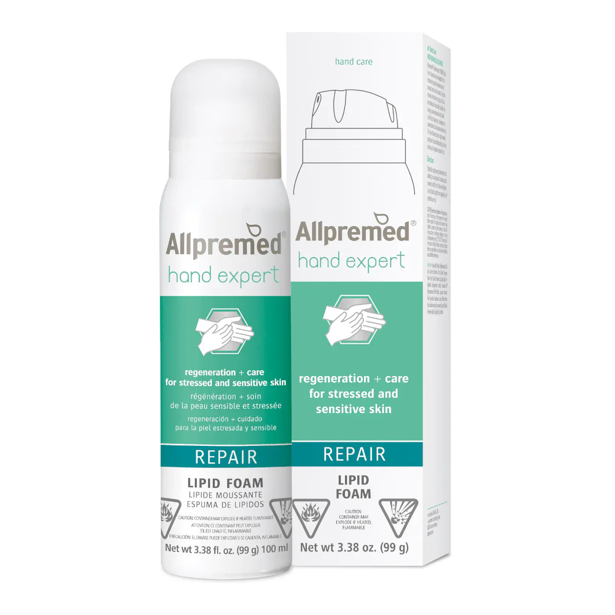 Allpremed hand expert Foam Cream REPAIR, 100ml