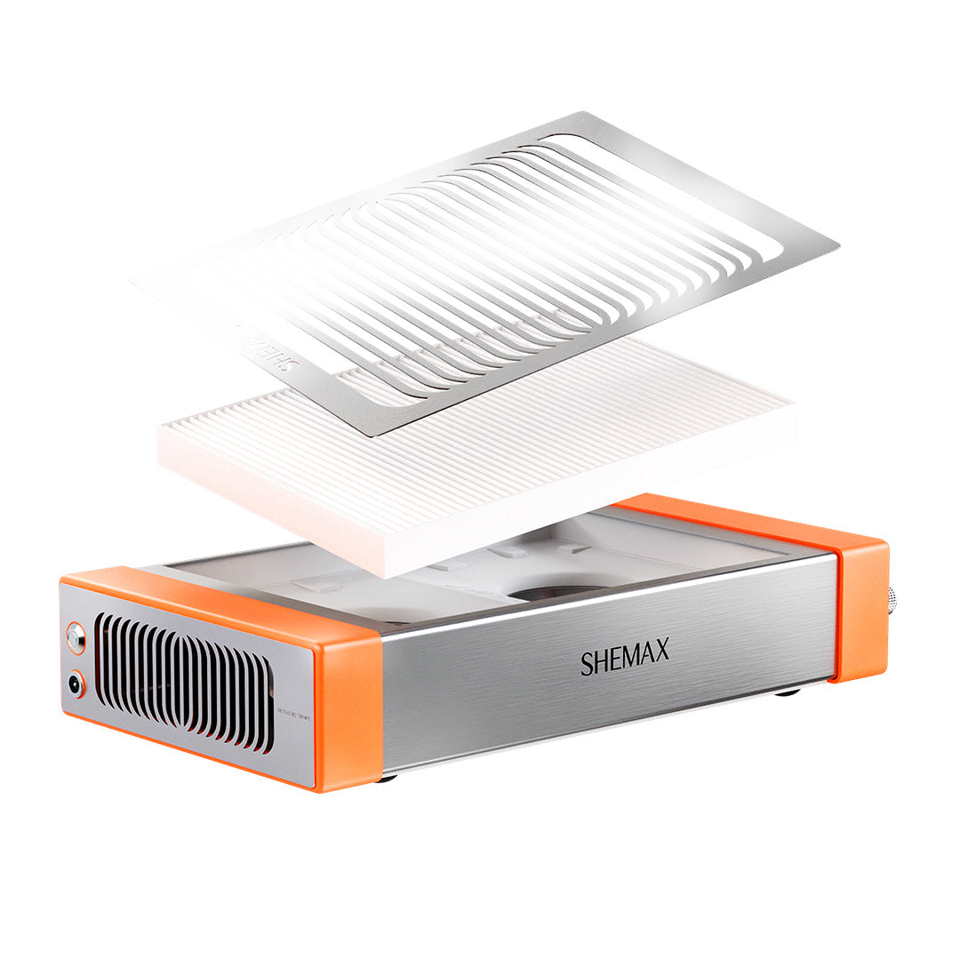 NEW SHEMAX Style PRO Orange – Professional nail dust collector