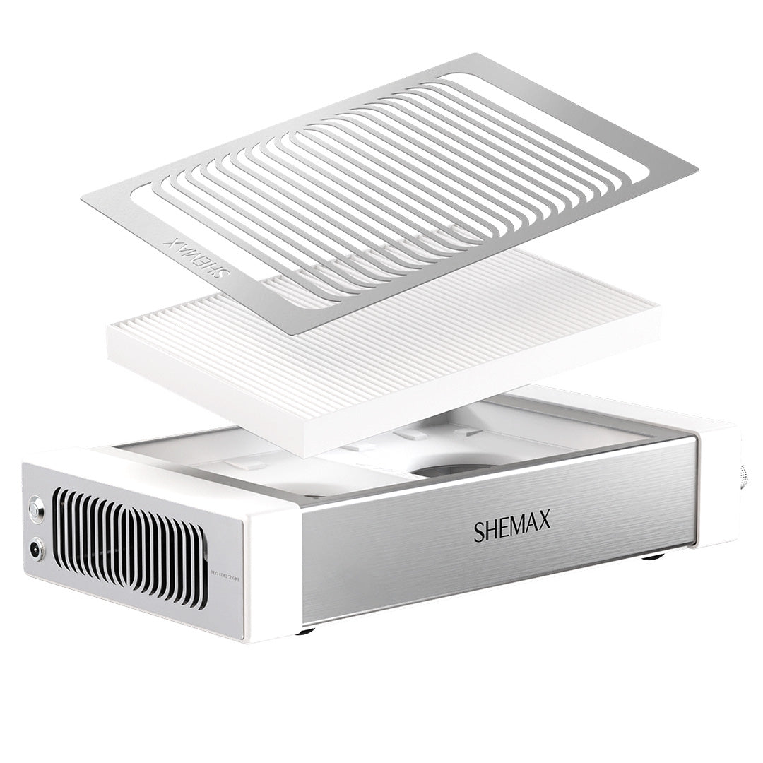 NEW SHEMAX Style PRO White — Professional manicure nail dust collector