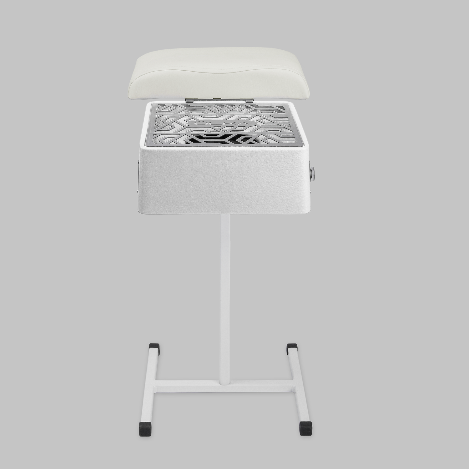 ULKA Pedicure Premium White nail dust collector on the white stand