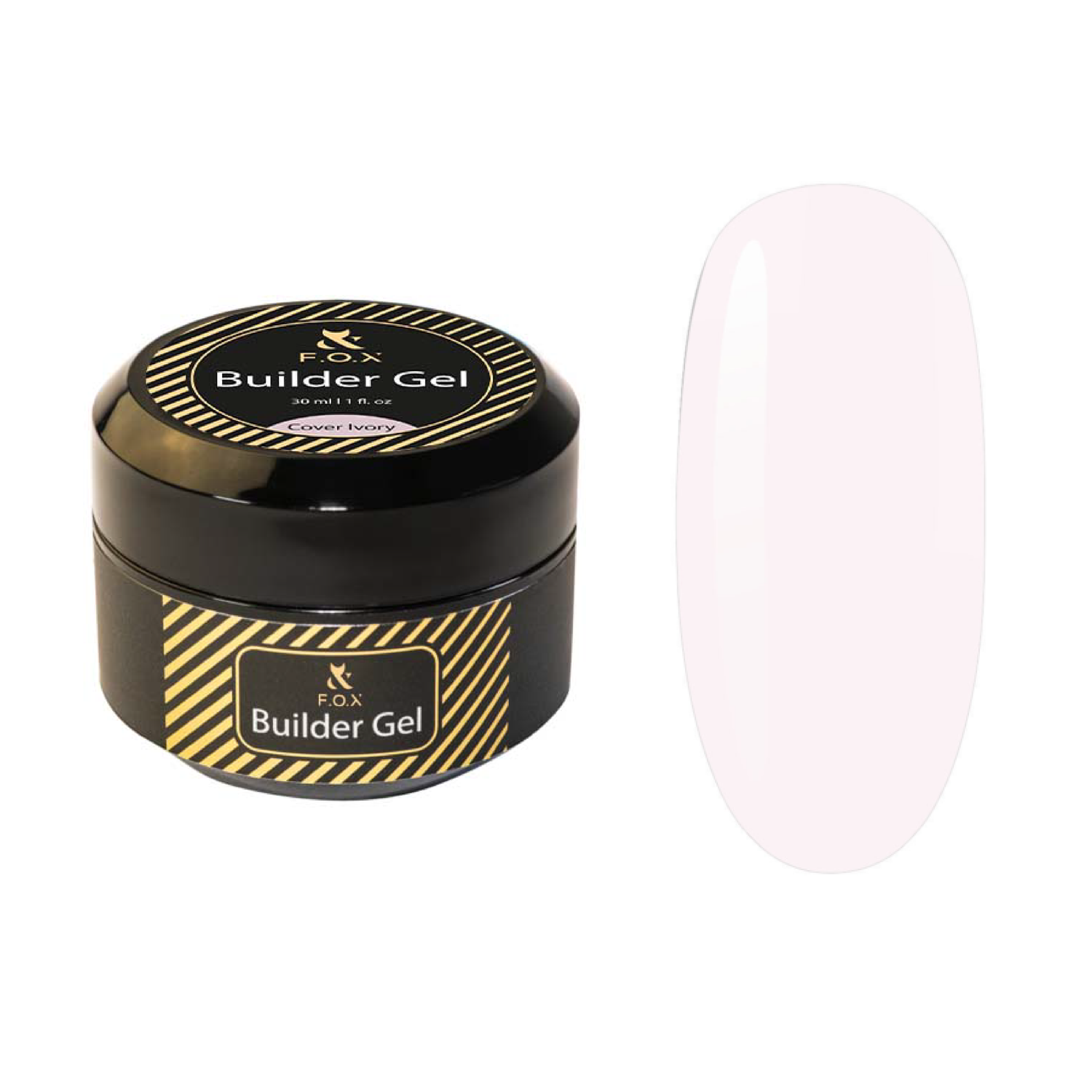 F.O.X Builder Gel Cover Ivory, 30 ml