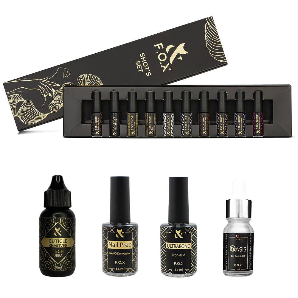 F.O.X SHOT Starter Set + Top 4 Liquids (Starter kit)