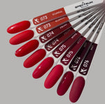 F.O.X Spectrum Red set of 6 - F.O.X Nails USA