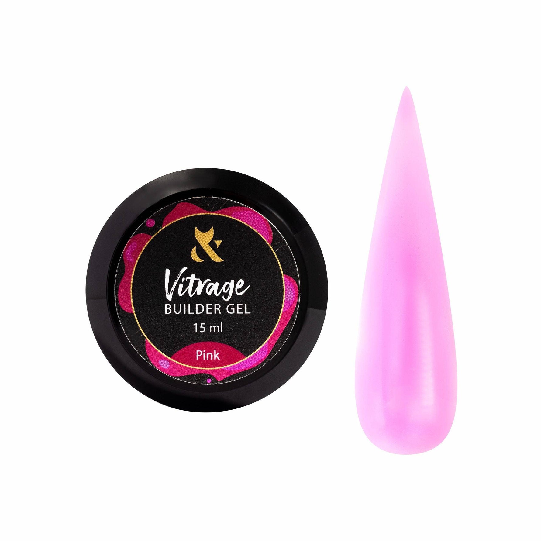 F.O.X Vitrage Gel Pink - F.O.X Nails USA