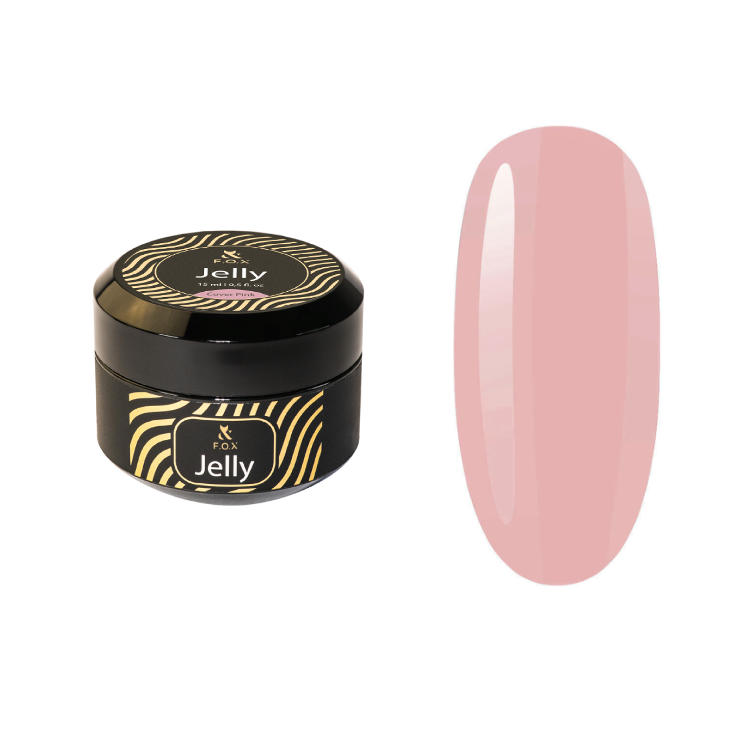 F.O.X Jelly Cover Pink, 15 ml