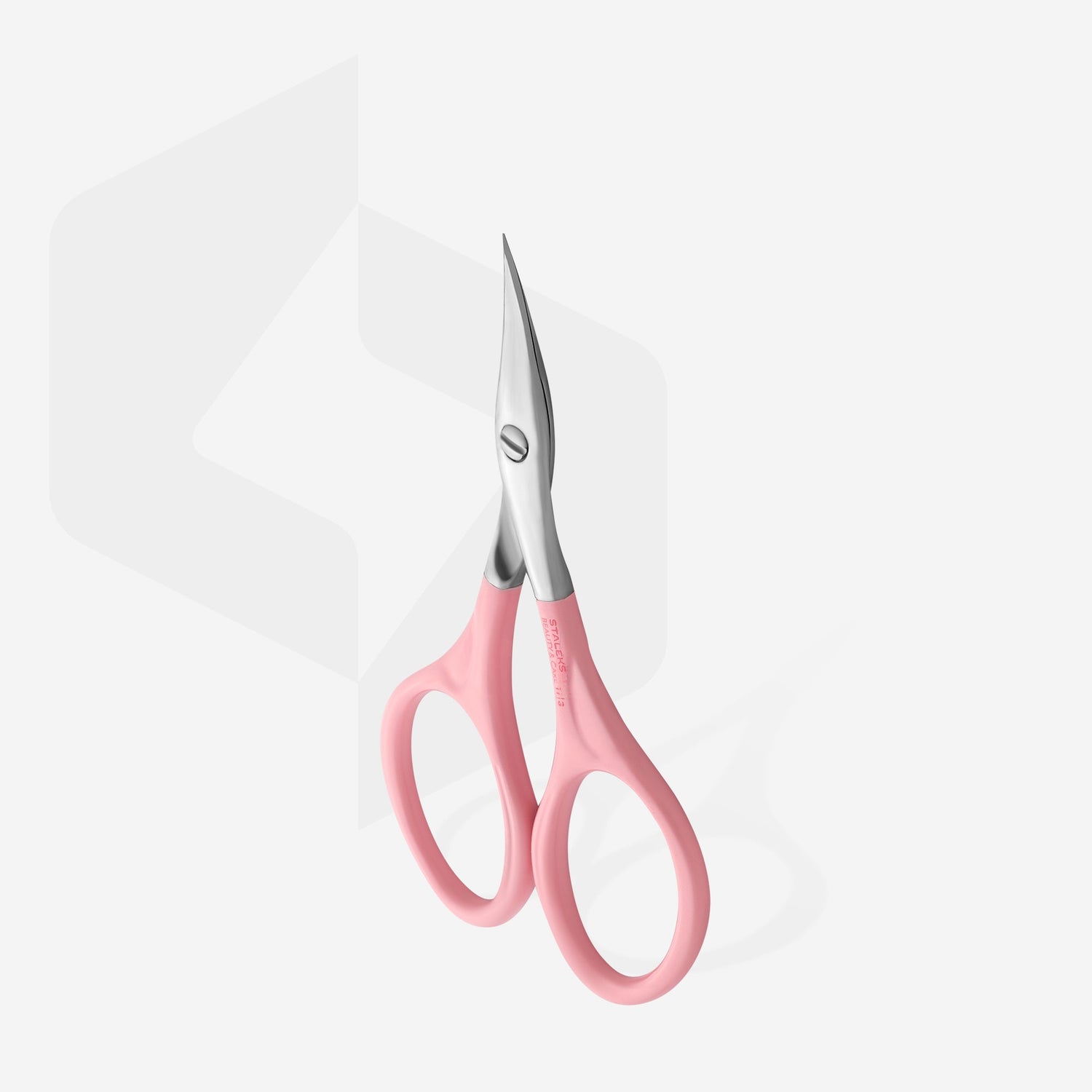 Staleks Pink multipurpose scissors BEAUTY & CARE 11 TYPE 3