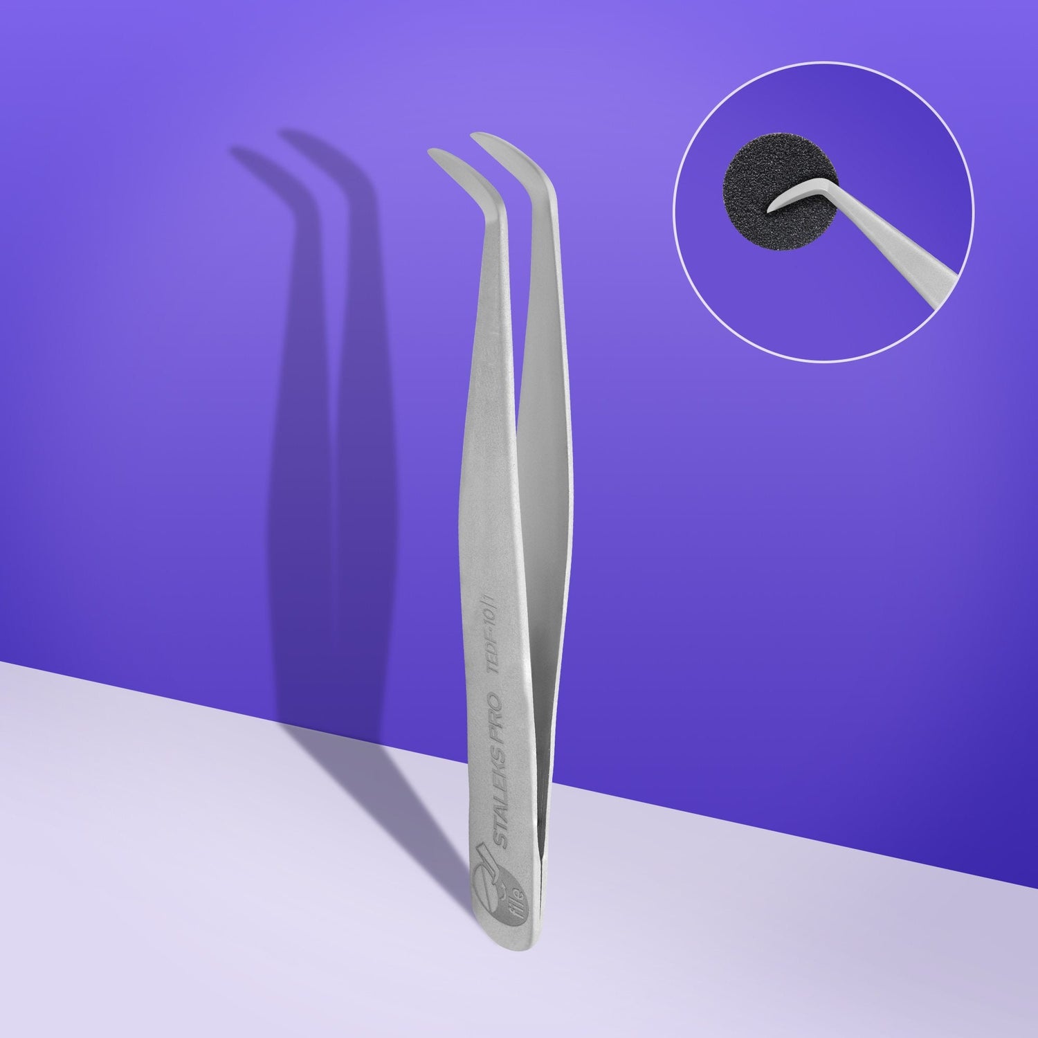 Staleks Tweezers for working with replaceable abrasive EXPERT 10 TYPE 1