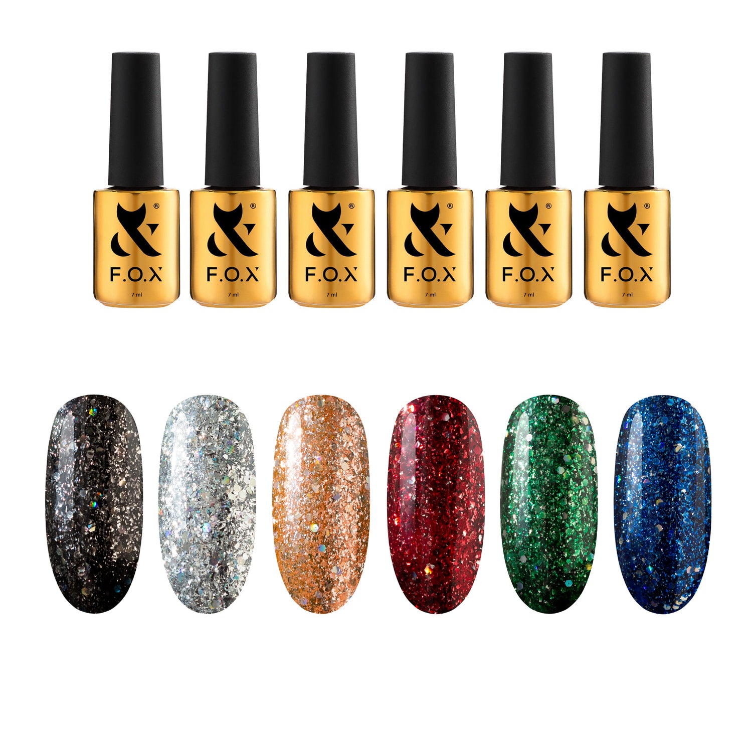 F.O.X Radiance set of 6