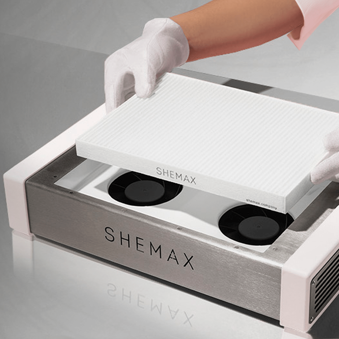 SHEMAX Dust Collector Filter for Style PRO/Smart V-PRO - F.O.X Nails USA