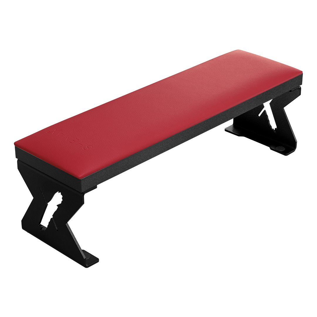 SHEMAX Hand Rest Comfort Red/Total Black — Nail table for manicure