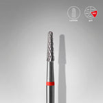 Staleks Carbide nail drill bit "cone" - F.O.X Nails USA