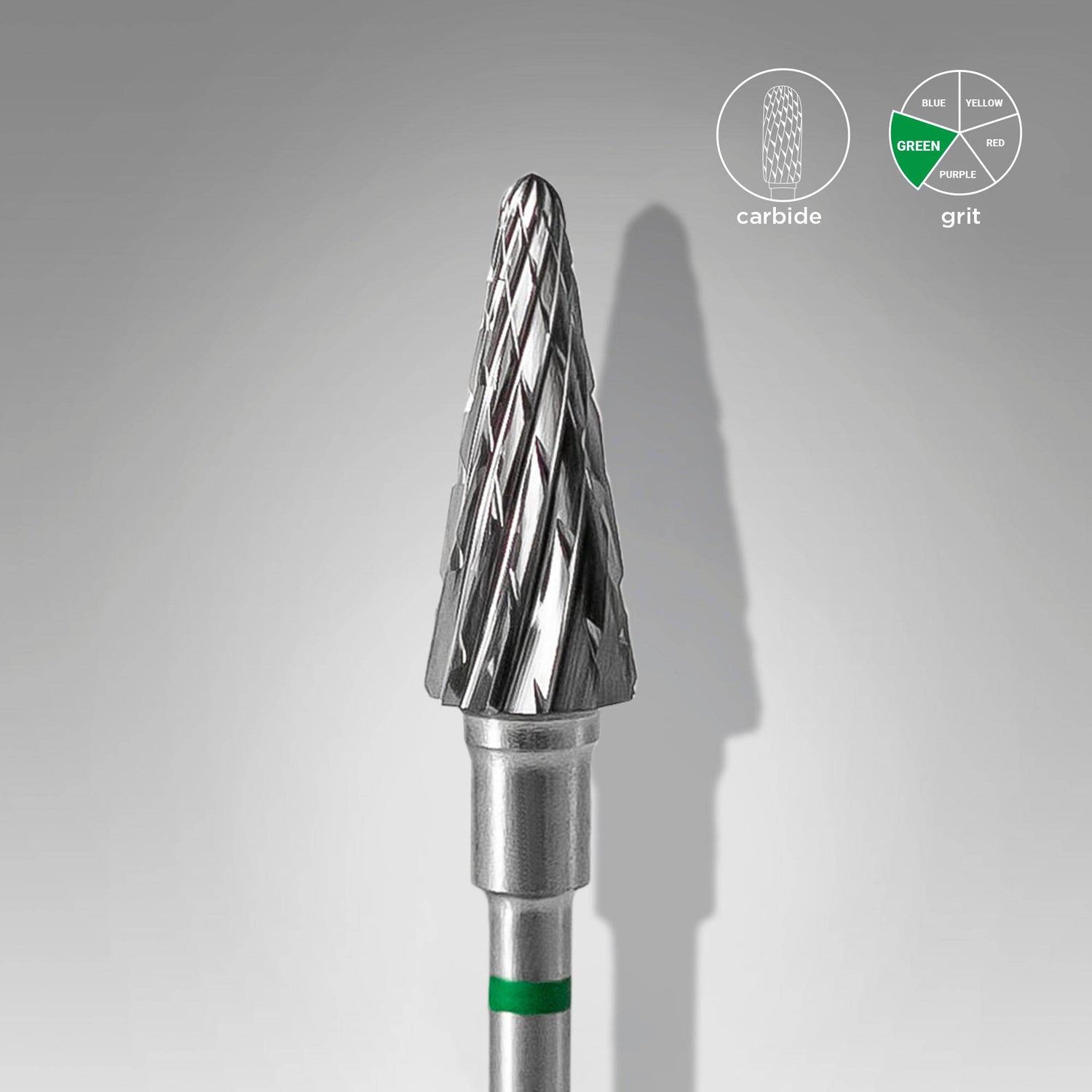 Staleks Carbide nail drill bit "cone" - F.O.X Nails USA