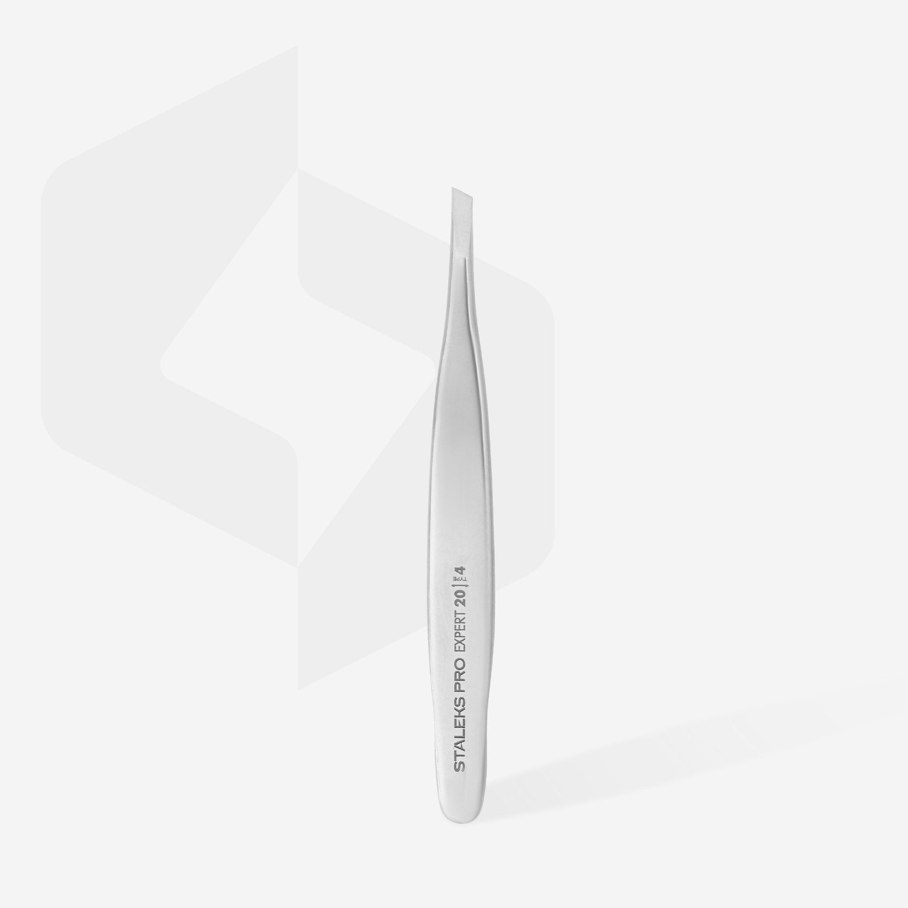 Staleks Eyebrow tweezers EXPERT 20 TYPE 4 (slant) - F.O.X Nails USA