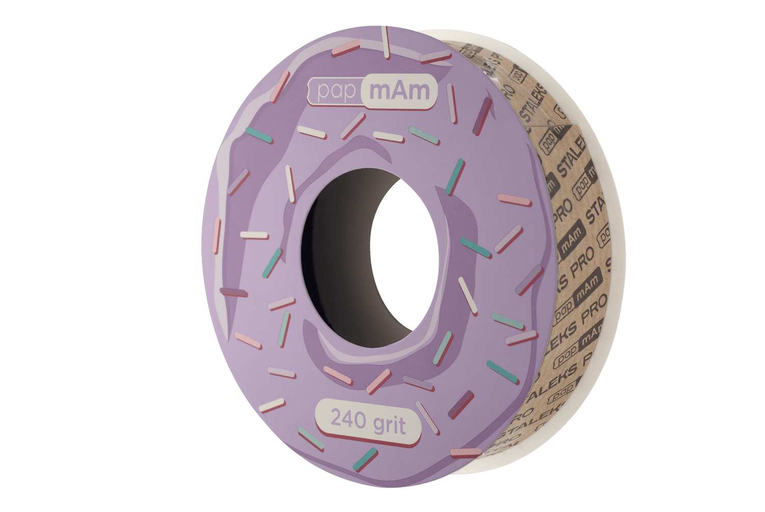 Staleks White disposable abrasive tape papmAm EXPERT (without plastic case) - F.O.X Nails USA